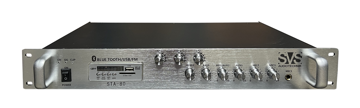 SVS Audiotechnik STA-80 Микшер-усилитель для систем Public Address в Ногинске