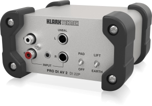 Klark Teknik DI 22P пассивный стерео директ-бокс в Ногинске