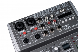 SVS Audiotechnik mixers AM-4 DSP Аналоговый микшерный пульт, 4-канала в Ногинске